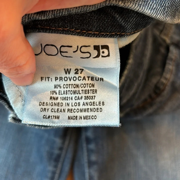 Joe’s Jeansl Bootcut Provocateur Size 27 - Picture 7 of 7